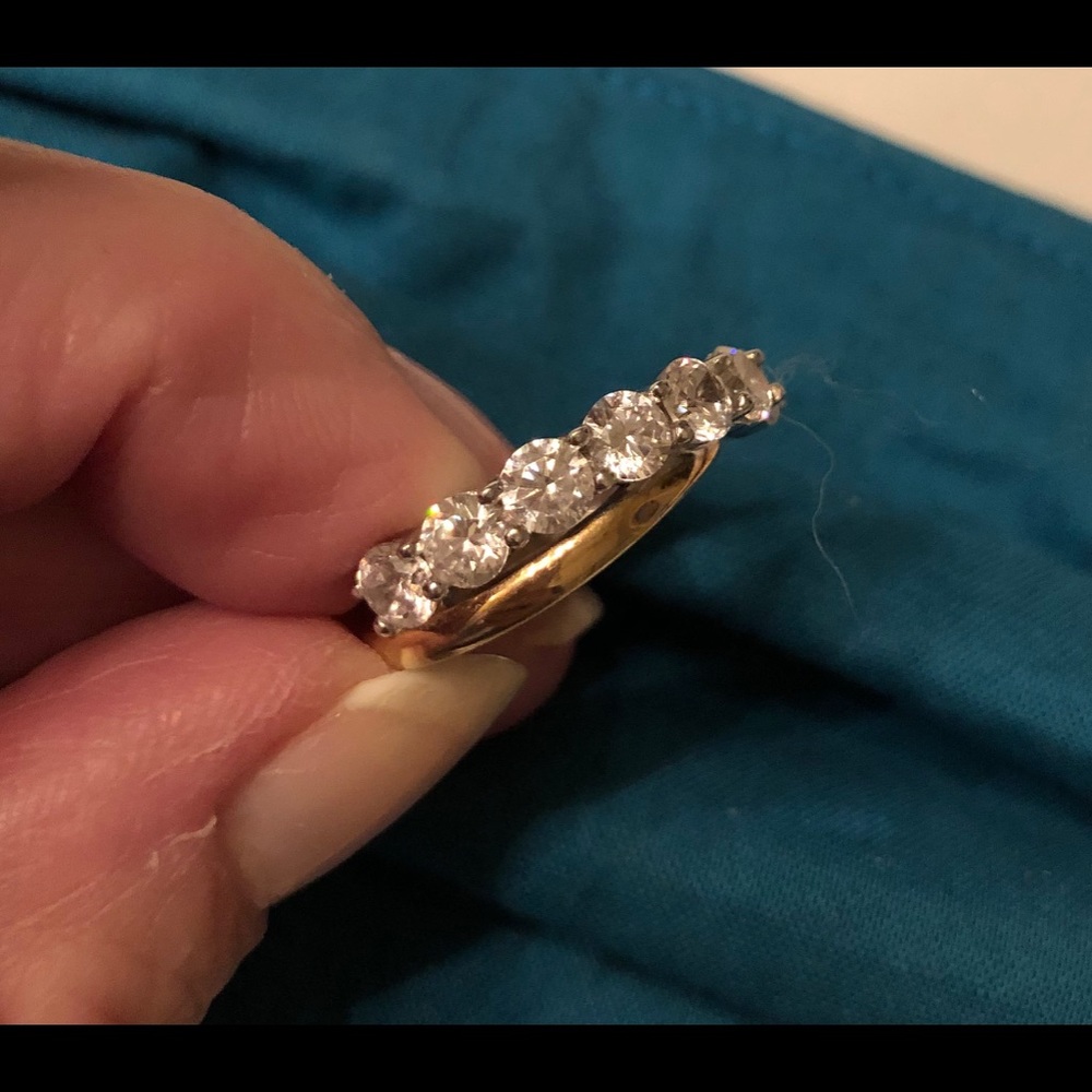 Bella Luce 3.01 TCW Simulated 7 Diamond Ring - Picture 7 of 7